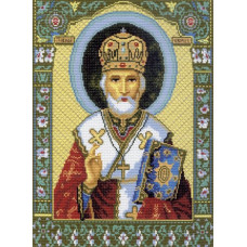 Рисунок на канве МАТРЕНИН ПОСАД арт.37х49 - 0540 Св.Николай Чудотворец