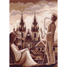 Рисунок на канве МАТРЕНИН ПОСАД арт.37х49 - 1463 Муза