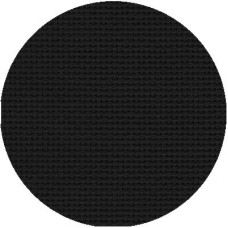 Канва для вышивания мелкая №851 (956) (10смх60кл) (100%Хл) шир.150 см цв.черный уп.5м