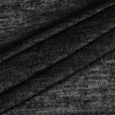 Дублерин НАРЕЗКА IdealTex трикотажный 65г/м² 132 TD/BK черный 150см уп.10м