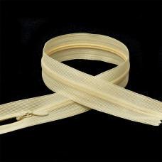 Молния MaxZipper пласт. потайная №3 50см н/р цв.F106 кремовый уп.50шт