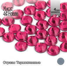 Стразы термоклеевые MAGIC 4 HOBBY SS16 (3,8-4,0 мм) цв. Rose уп.288шт