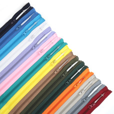 Молния MaxZipper пласт. спираль №5-N 85см АССОРТИ уп.15цв