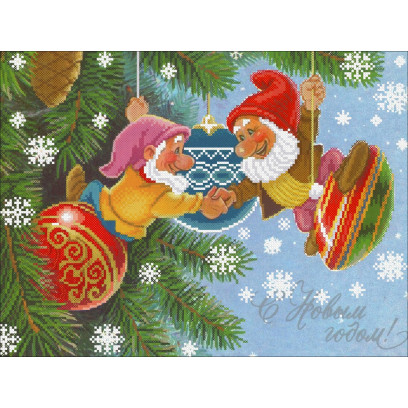 Рисунок на ткани КОНЁК арт. 1473 Открытка 6 30х40 см