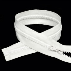 Молния MaxZipper трактор №5 1 замок усил.зв., 70см, цв.F101 белый уп.50шт