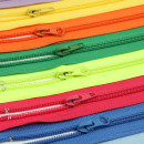 Молния MaxZipper пласт. спираль №5-N 45см АССОРТИ уп.15цв