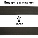 Резинка TBY вязаная Стандарт 40мм хаки F328 3,9г рул.30м