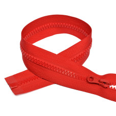 Молния MaxZipper трактор №5 1 замок усил.зв., 85см, цв.F148 красный уп.50шт