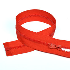 Молния MaxZipper трактор №5 1 замок усил.зв., 70см, цв.F162 красный уп.10шт