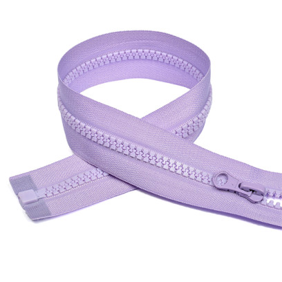 Молния MaxZipper трактор №5 1 замок усил.зв., 80см, цв.F166 лавандовый уп.10шт