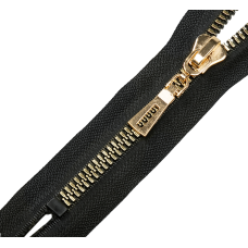 Молния MaxZipper трактор №8 TT2, н/р 18см, цв.черн/золото уп.10шт