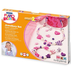 FIMO kids create&play набор для создания украшений Сердца уровень сложности 2 арт.8033 01