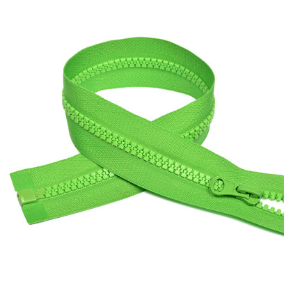 Молния MaxZipper трактор №5 1 замок усил.зв., 80см, цв.F238 ярк.зеленый уп.10шт