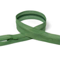 Молния MaxZipper пласт. потайная №3 50см н/р цв.F269 т.зеленый уп.50шт