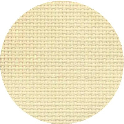 Канва для вышивания мелкая №851 (956) (10смх60кл) (100%Хл) шир.150 см цв.103 молочный уп.5м