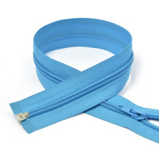 Молния MaxZipper пласт. спираль №5-N 45см цв.F216 голубой уп.50шт
