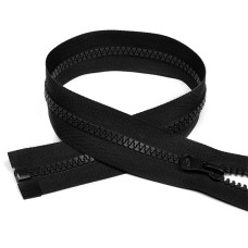 Молния MaxZipper трактор №5 1 замок усил.зв., 65см, цв.F322 черный уп.50шт