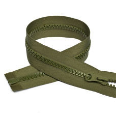 Молния MaxZipper трактор №5 1 замок усил.зв., 65см, цв.F327 оливковый уп.50шт