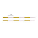 42123 Knit Pro Спицы съемные для вязания SmartStix 3,5мм для длины тросика 28-126см, алюминий, серебристый/хризолитовый
