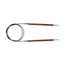 47132 Knit Pro Спицы круговые для вязания Zing 5,5мм/80см, алюминий