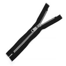 Молния MaxZipper трактор №5 1 замок TT, н/р 18см, цв.черн/серебро уп.50шт