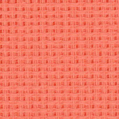 Канва для вышивания средняя арт.563(13) (10х55кл) 40х50см цв.терракотовый