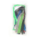 Молния MaxZipper пласт. спираль №5-N 65см АССОРТИ уп.15цв