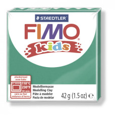 FIMO kids полимерная глина для детей, уп. 42г цв.зеленый, арт.8030-5