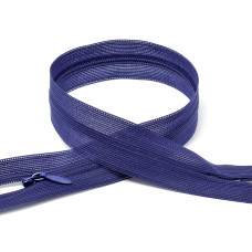 Молния MaxZipper пласт. потайная №3 20см н/р цв.F195 фиолетовый уп.50шт