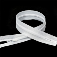 Молния MaxZipper пласт. потайная №3 25см н/р цв.F101 белый уп.50шт