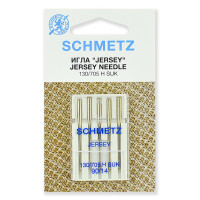 Иглы для бытовых швейных машин Schmetz джерси 130/705H SUK №90, уп.5 игл