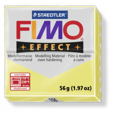 FIMO Effect полимерная глина, запекаемая в печке, уп. 56г цв.цитрин, арт.8020-106