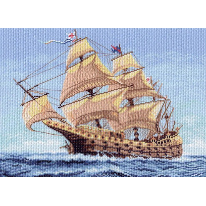 Рисунок на канве МАТРЕНИН ПОСАД арт.37х49 - 1148 Морской странник