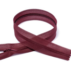 Молния MaxZipper пласт. потайная №3 20см н/р цв.F179 т.бордовый уп.50шт