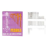 Иглы швейные ручные Огни маяка арт.9101/3, уп.15 игл