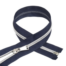 Молния MaxZipper спираль №5 декор. 85см цв.F330 синий уп.50шт