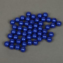 Бусины MAGIC 4 HOBBY круглые перламутр 12мм цв.A33 синий уп.50г (53шт)