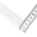Резинка тканая 20мм белый 13,3гр рул.20м
