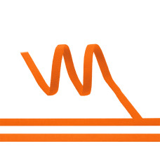 Резинка TBY бельевая 5мм арт.ЕТK оранжевый неон A3409 уп.100 м