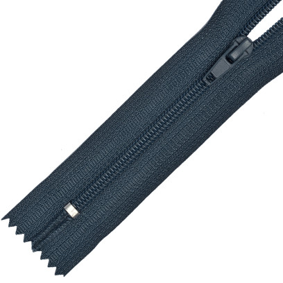 Молния MaxZipper брючная №4 замок автомат, 20см н/р цв.F321 т.серый уп.100шт