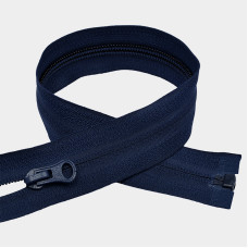Молния MaxZipper пласт. спираль №7 скрытая 80см цв.F330 синий уп.50шт