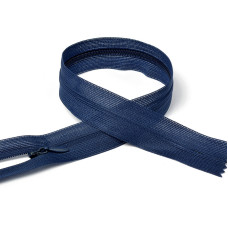 Молния MaxZipper пласт. потайная №3 50см н/р цв.F330 синий уп.50шт