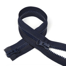 Молния MaxZipper трактор №8 2 замка усил.зв., 75см, цв.F330 синий уп.50шт