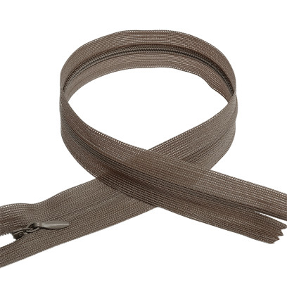 Молния MaxZipper пласт. потайная №3 20см н/р цв.F297 серо-оливковый уп.50шт