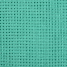 Канва для вышивания средняя №563 (464) (10смх55кл) (100%Хл) шир.150 см цв.бирюзауп.5м