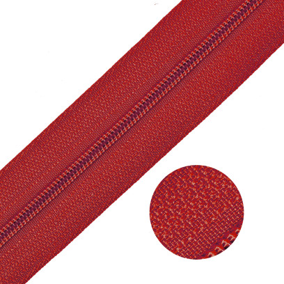 Молния MaxZipper рулонная СП#3 цв.F148 красный уп.200м