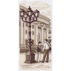 Рисунок на канве МАТРЕНИН ПОСАД арт.24х47 - 1501 После школы