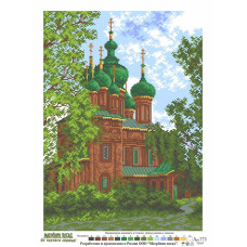 Рисунок на канве МАТРЕНИН ПОСАД арт.37х49 - 0773 Церковь Иоанна Предтечи