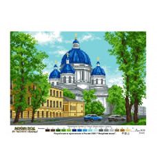 Рисунок на канве МАТРЕНИН ПОСАД арт.37х49 - 0919 Троицкий собор