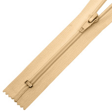 Молния MaxZipper пласт. спираль №5-N 18см н/р цв.F291 бежевый уп.50шт